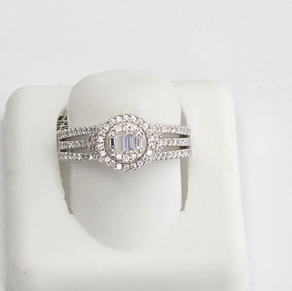 925 Sterling Silver Moissanite Diamond Ring For Women 299$
